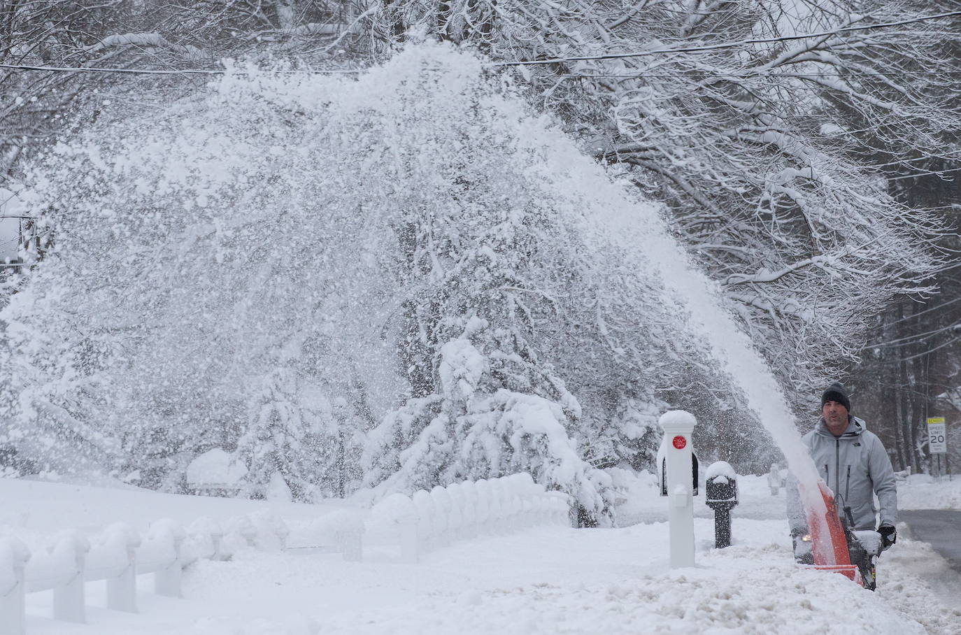 Fotos Nieve En Nueva York La Verdad